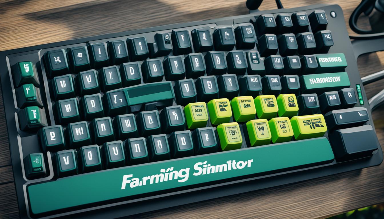 farming simulator 22 keyboard controls
